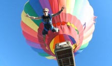 Skydiving and hot air ballooning meet lofty expectations