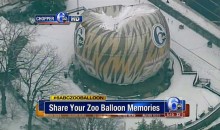 Winter Weather Destroys Channel 6 ZooBalloon