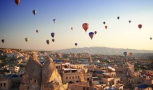 Up, up and away in Cappadocia